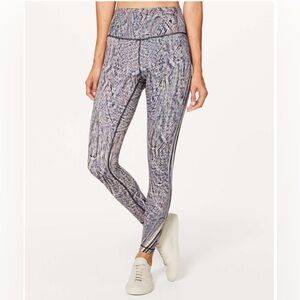 Lululemon Wunder Under Hi-Rise Tight in Polychromatic 50g Multi Black